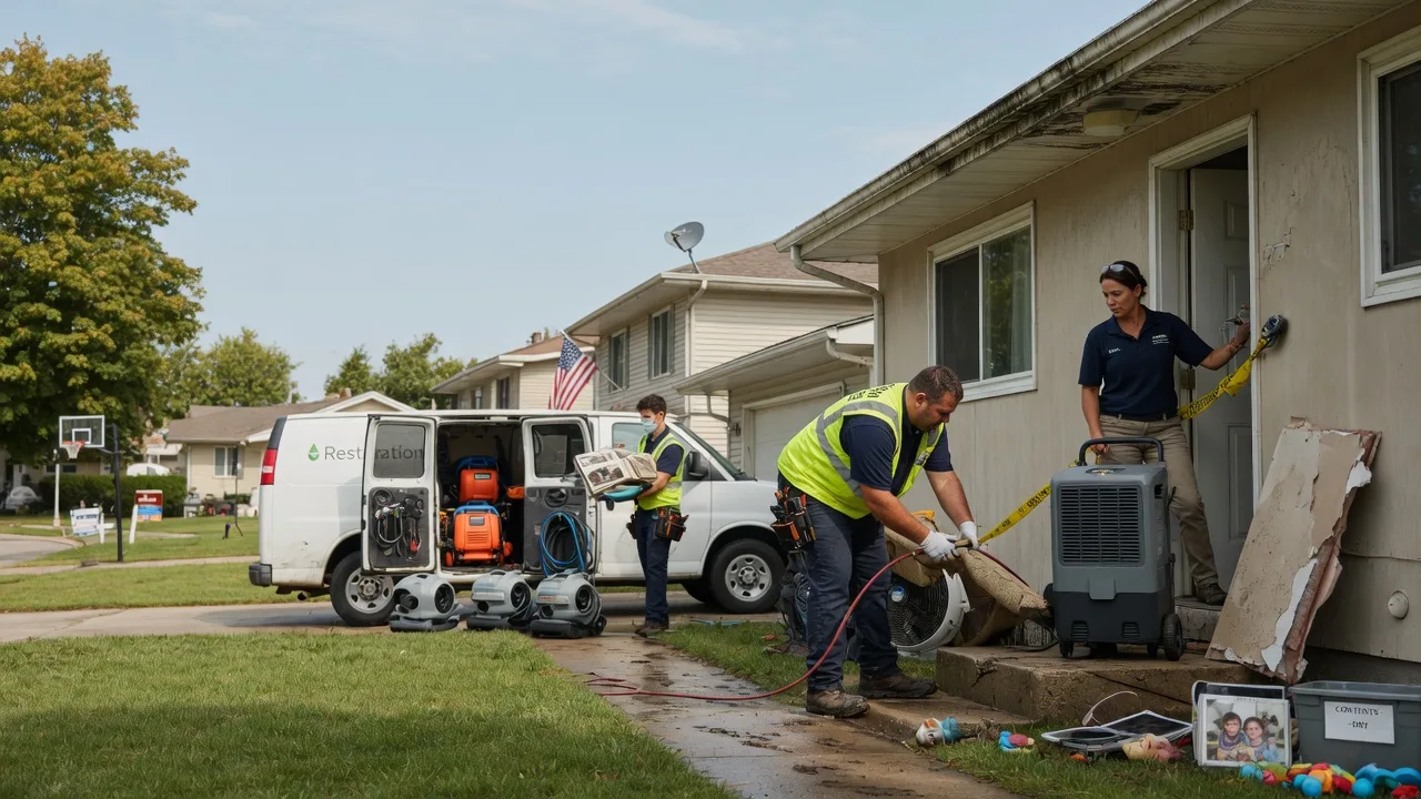 Water Damage Restoration in New Market, IN near me
